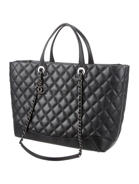 chanel small tote price|Chanel large shopping tote.